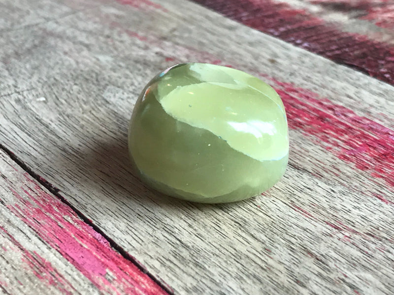 Green Aragonite (Tumbled)