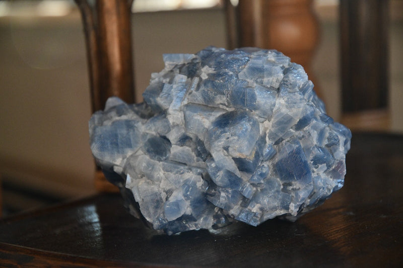 Blue Calcite 4”+ (Raw)