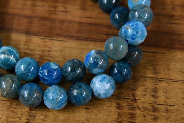Blue Apatite Bracelet (8mm)