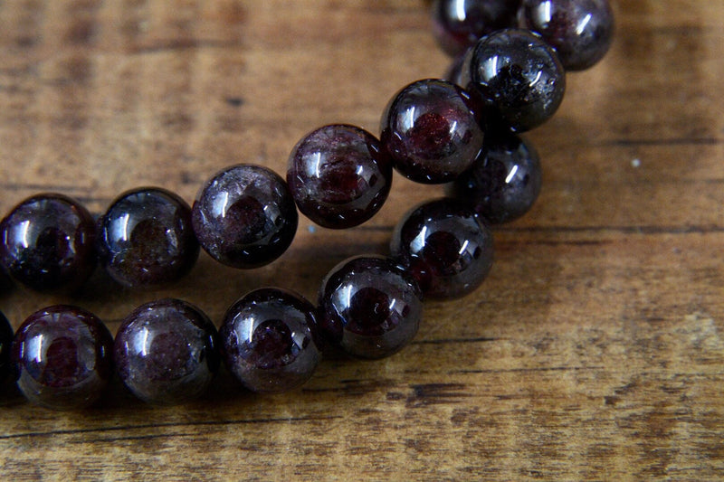 Garnet Bracelet (7-8mm)