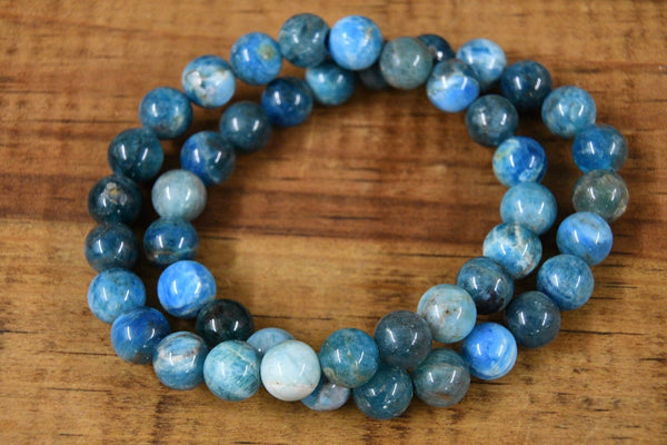 Blue Apatite Bracelet (8mm)
