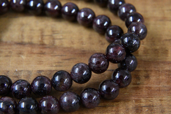 Garnet Bracelet (7-8mm)