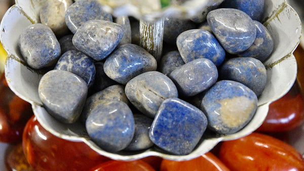 Dumortierite (Tumbled)