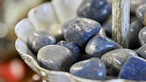 Dumortierite (Tumbled)