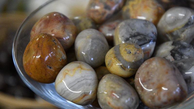 Crazy Lace Agate (Tumbled)