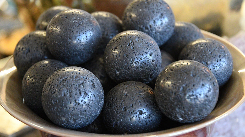 Lava Stone Sphere (1.5")