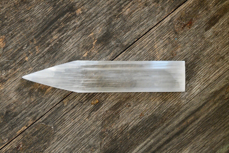 Selenite Charging Point (7.5"x1.5")