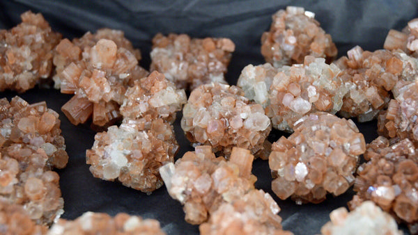 Red Aragonite Sputnik Cluster (1”)
