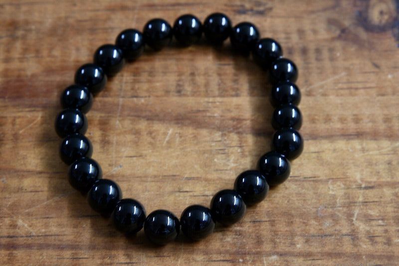 Jet Bracelet (8mm)