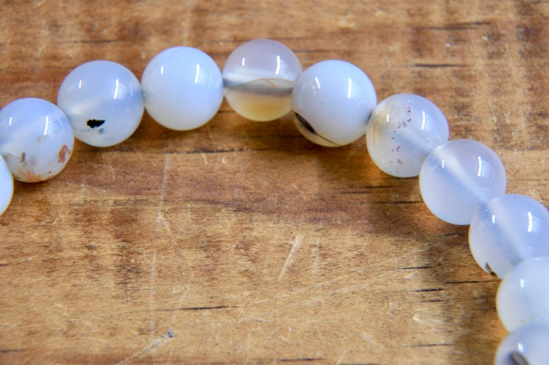 Dendritic Agate Bracelet (8mm)