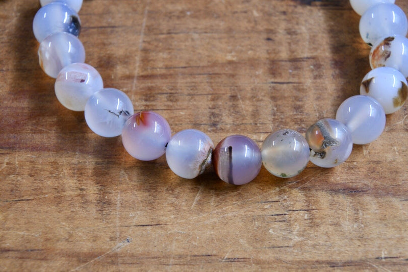 Dendritic Agate Bracelet (8mm)