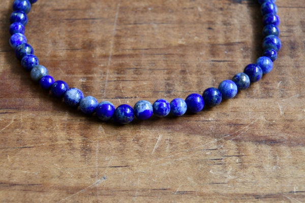 Lapis Lazuli Bracelet (4mm)