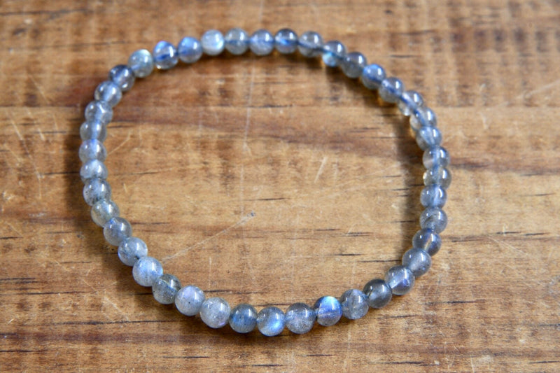 Blue Labradorite Bracelet (4mm)