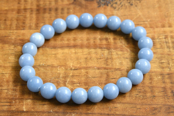 Angelite Bracelet (8mm)