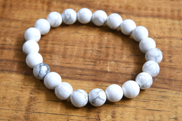 Howlite Bracelet (8mm)