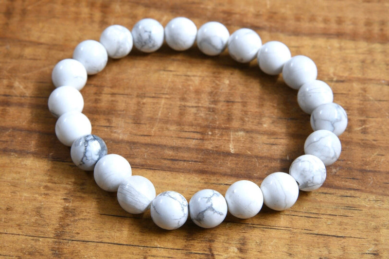 Howlite Bracelet (8mm)