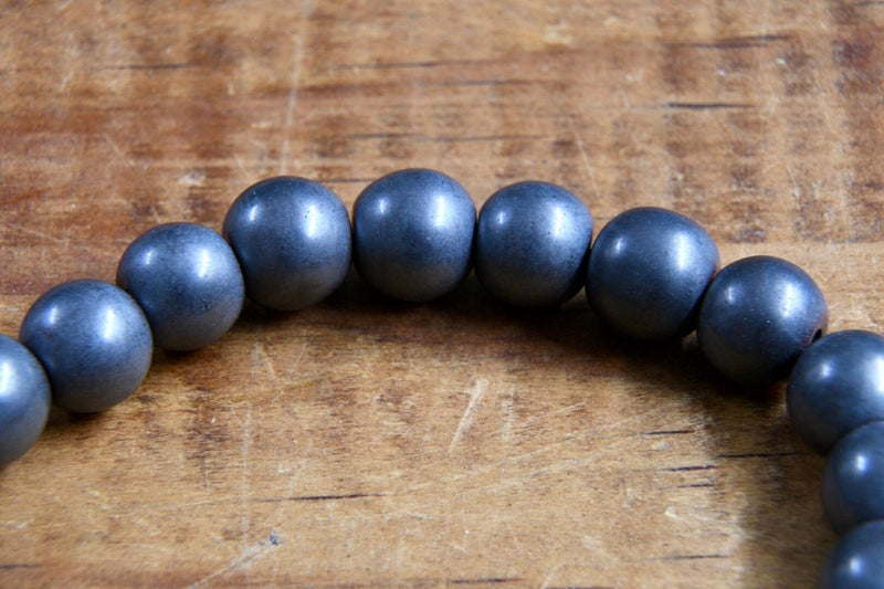Hematite Matte Bracelet (8mm)