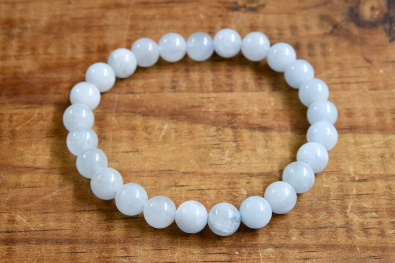 Aquamarine Bracelet (6mm-8mm)