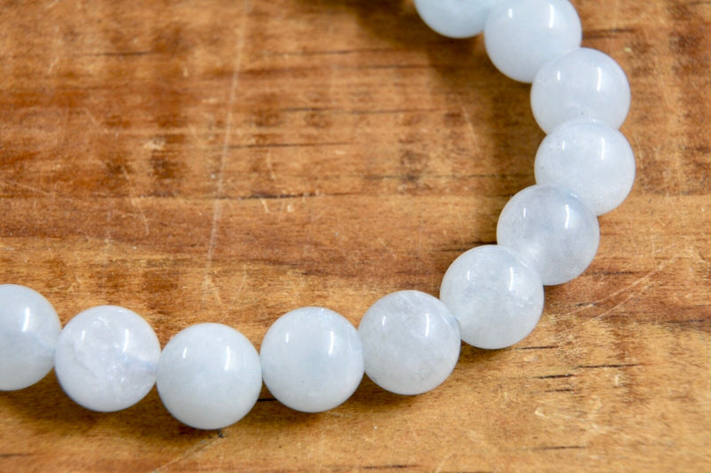 Aquamarine Bracelet (6mm-8mm)