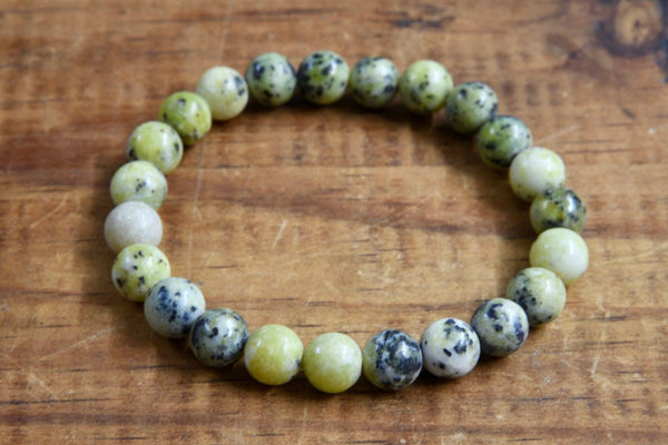 Yellow Turquoise Bracelet (8mm)