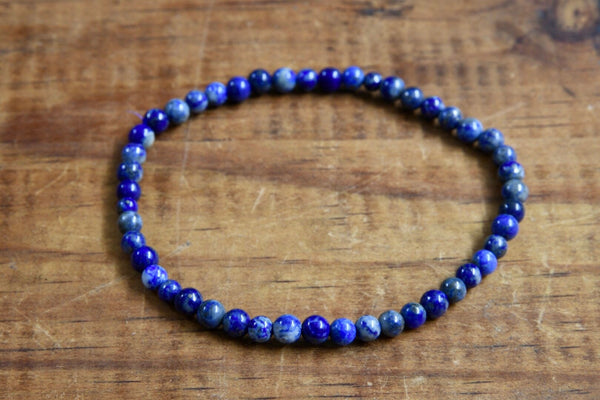 Lapis Lazuli Bracelet (4mm)
