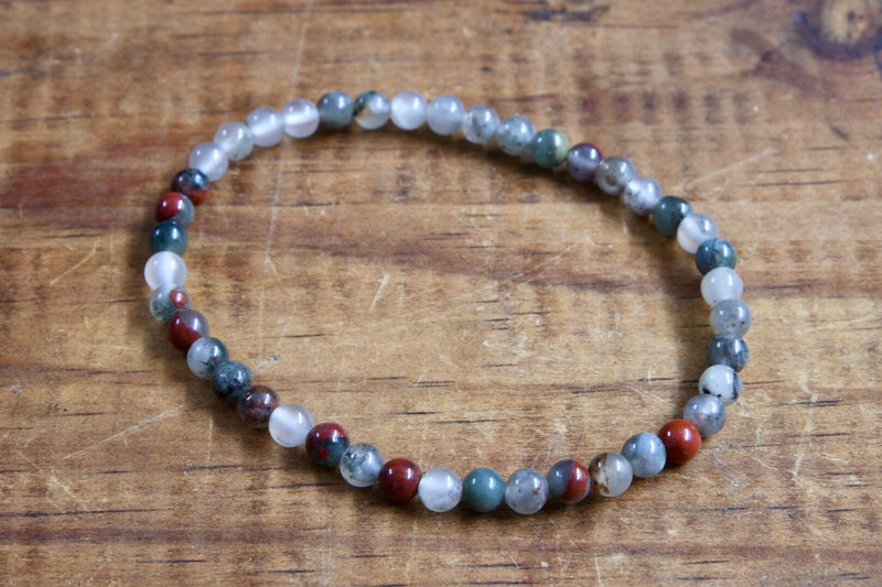 Bloodstone Bracelet (4mm)