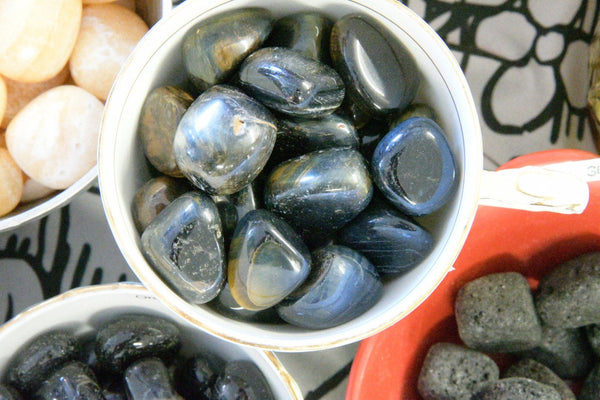 Blue Tiger's Eye (Tumbled)