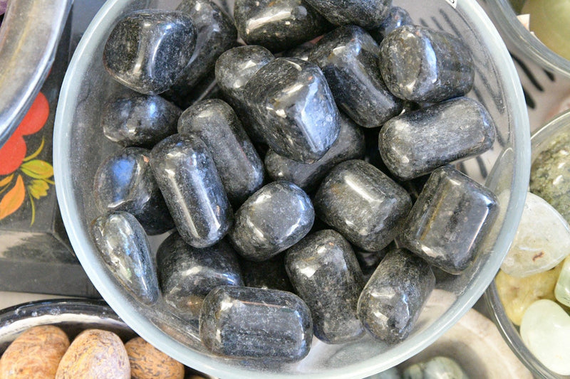 Nuummite (Tumbled)