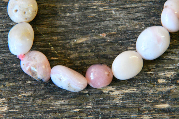 Pink Opal (Pebble) Bracelet