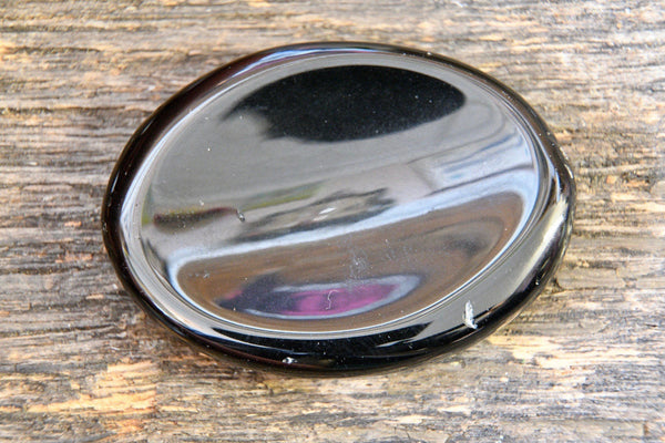Black Obsidian Worry Stone