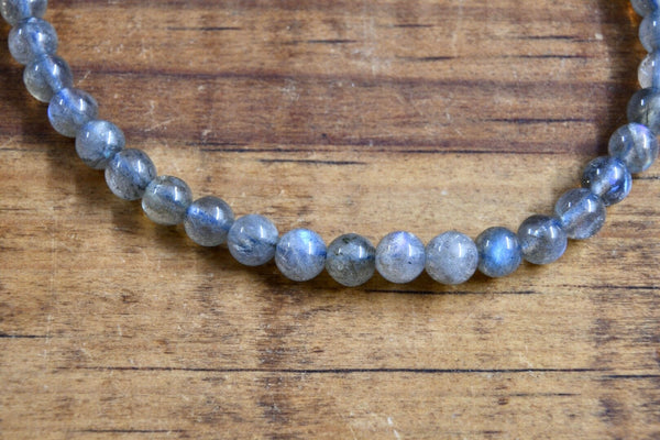Blue Labradorite Bracelet (4mm)