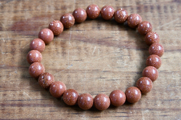 Red Goldstone Bracelet (8mm)
