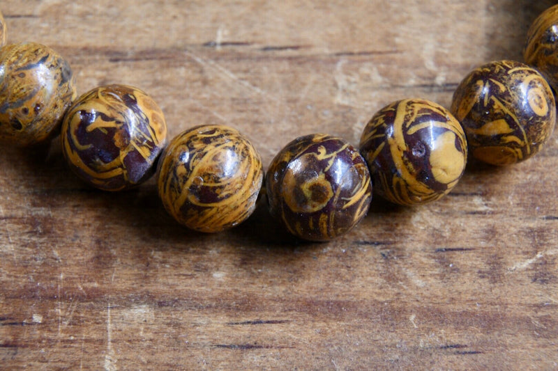 Arabic "Calligraphy" Jasper Bracelet (8mm)