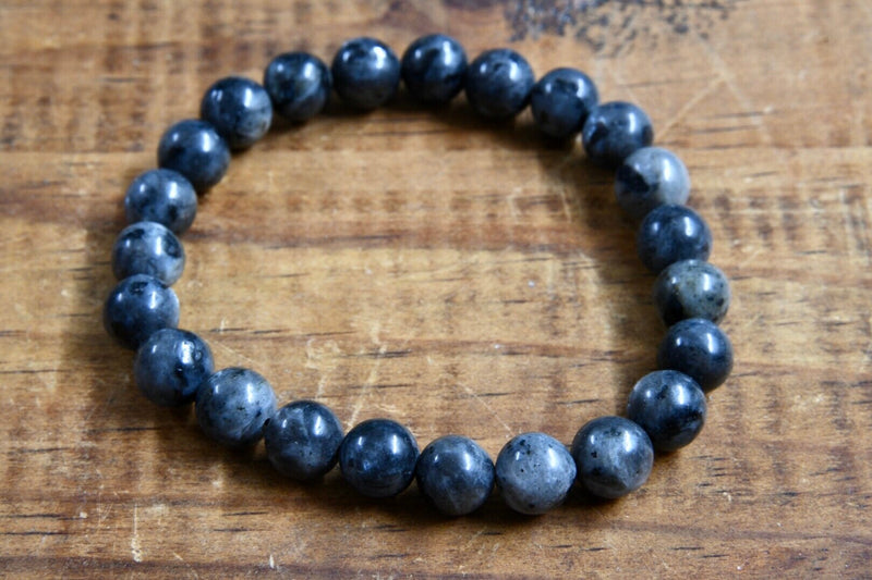 Black Labradorite Bracelet (8mm)