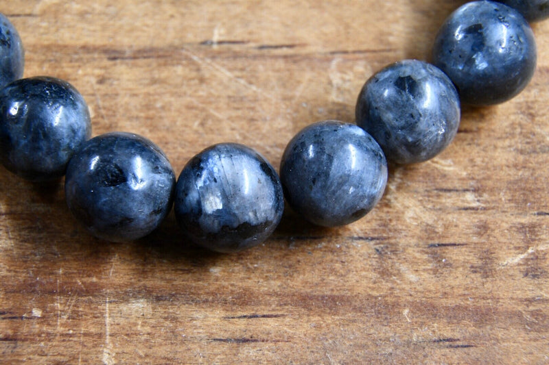 Black Labradorite Bracelet (8mm)
