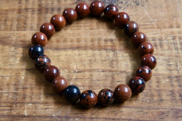 Mahogany Obsidian Bracelet (8mm)