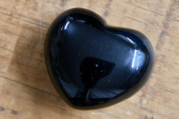 Black Obsidian Heart (1.5”)
