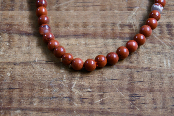 Red Jasper Bracelet (4mm)