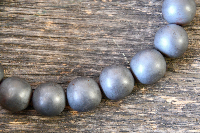 Hematite Matte Bracelet (12mm)