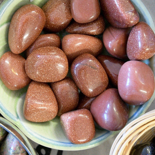 Red Goldstone (Tumbled)