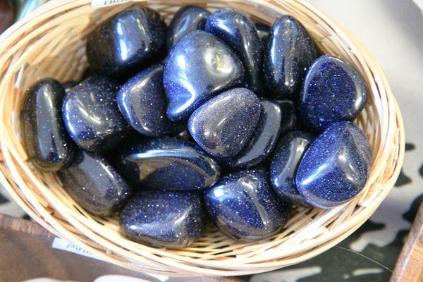 Blue Goldstone (Tumbled)
