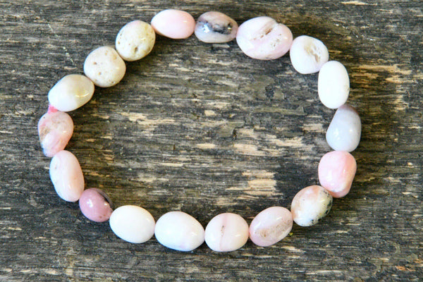 Pink Opal (Pebble) Bracelet