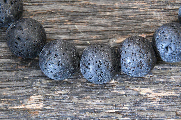 Lava Stone Bracelet (12mm)
