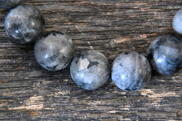 Larvikite (Norwegian Moonstone) Bracelet (12mm)
