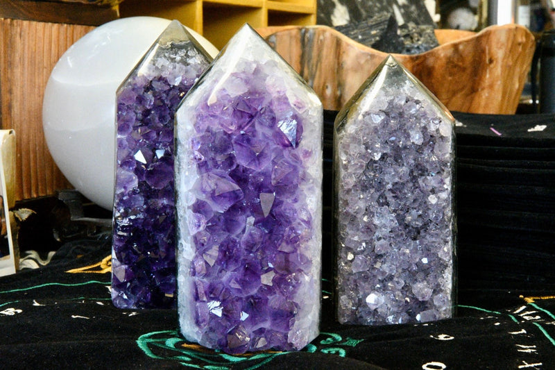 Amethyst Standing Cathedral Point