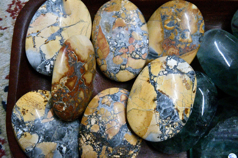 Maligano (Indonesian) Jasper Palm Stone