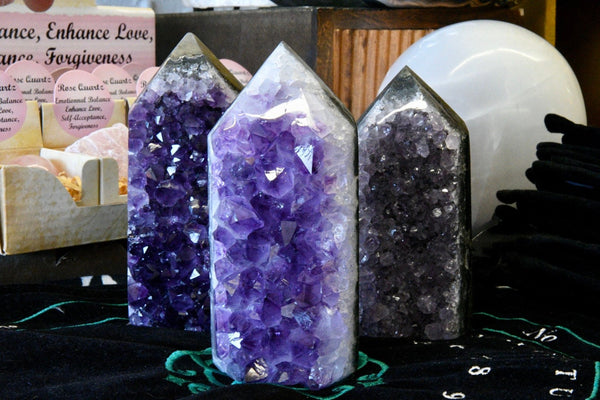 Amethyst Standing Cathedral Point