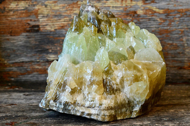 Green Calcite 3"+ (Raw)