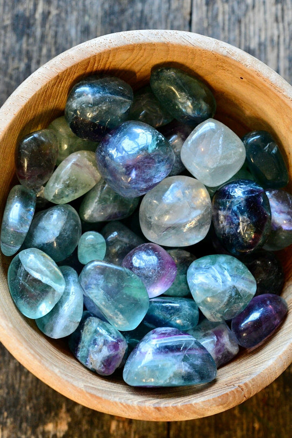 Fluorite (Tumbled) Grade A Quality