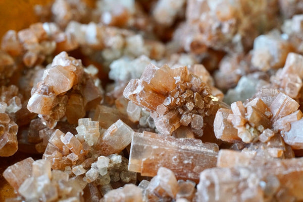 Mini Red Aragonite Sputnik Cluster (.5”)